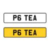 "P6 TEA" Personalised Plate