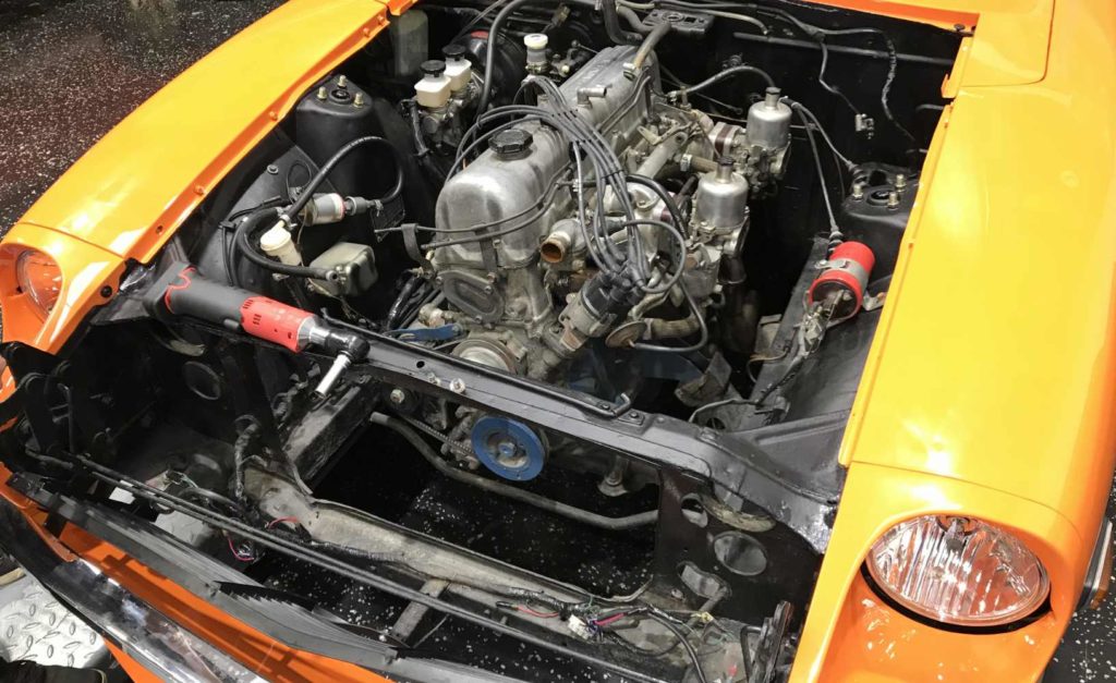 Before engine Restoration1974 Datsun 240Z Coupe